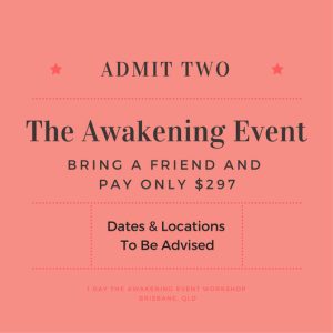 awakening event ticket
